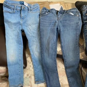 3skinny jeans for girls, gently worn Brands are Cat&Jack Old Navy There Abouts.